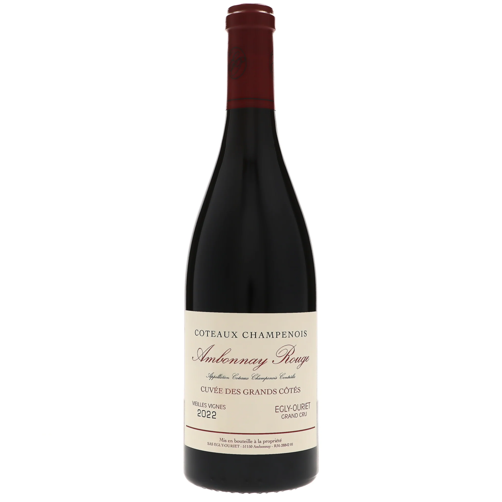 2022 Egly-Ouriet, Ambonnay Rouge Cuvee des Grands Cotes, Coteaux Champenois