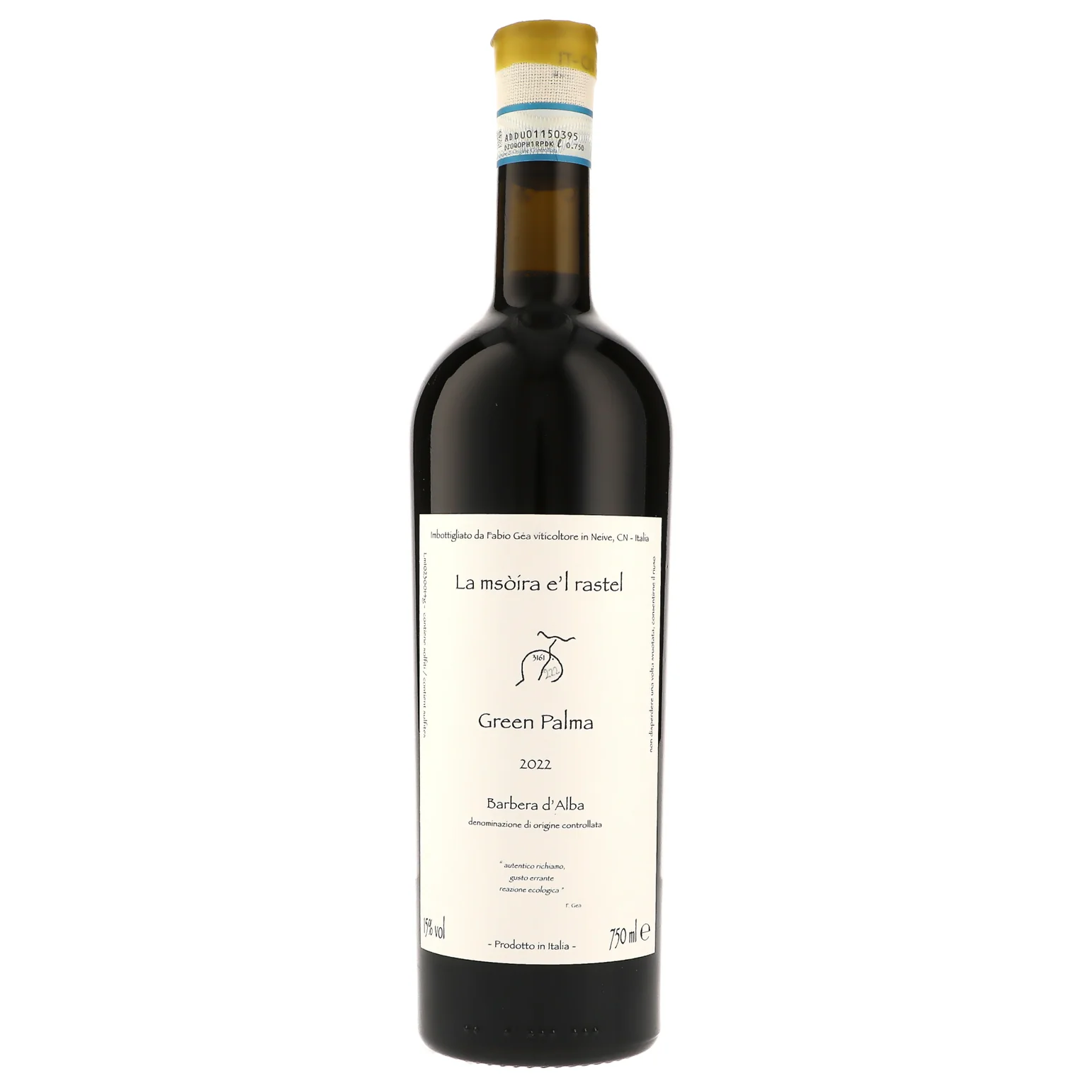 2022 Fabio Gea, Barbera d'Alba, Green Palma