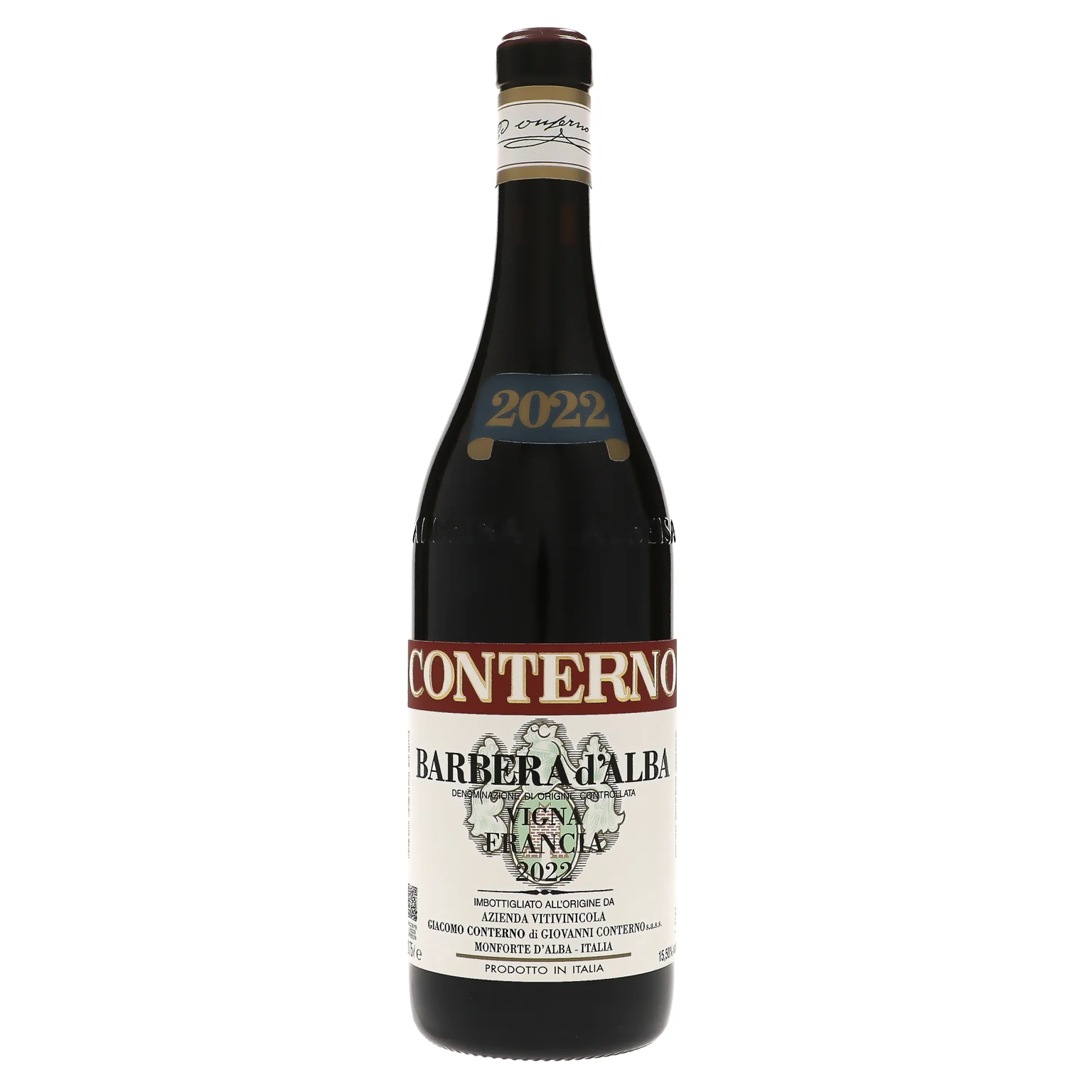 2022 Giacomo Conterno, Barbera d'Alba, Francia