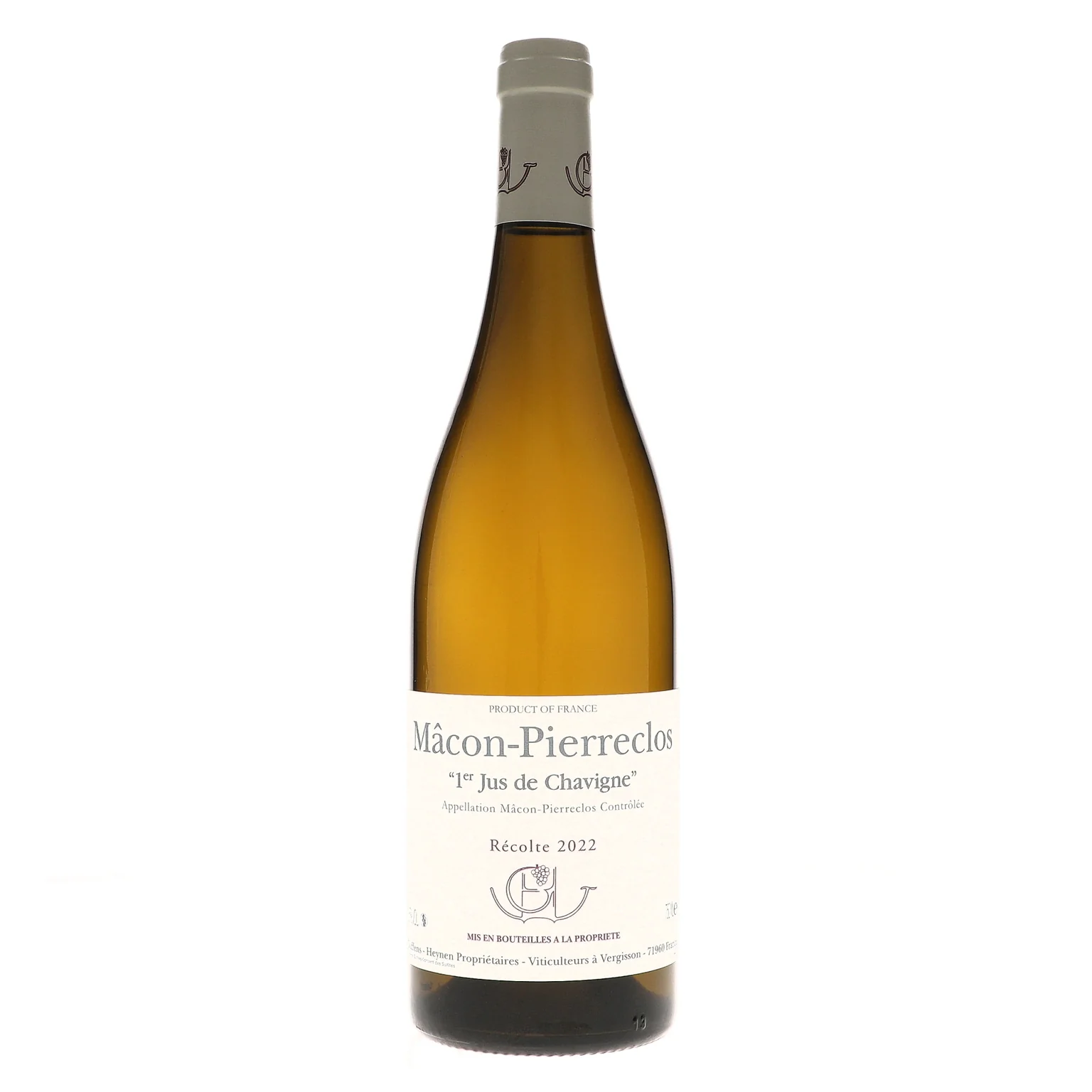 2022 Guffens-Heynen, Macon, Pierreclos 1er Jus de Chavigne