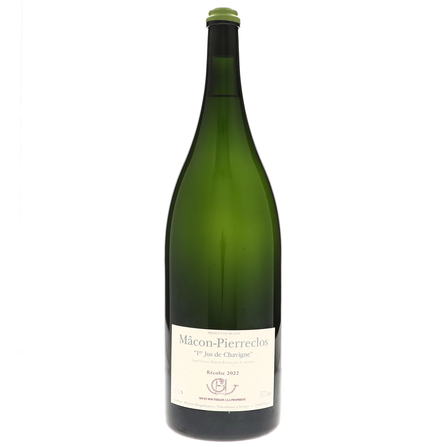 2022 Guffens-Heynen, Macon, Pierreclos 1er Jus de Chavigne 3L