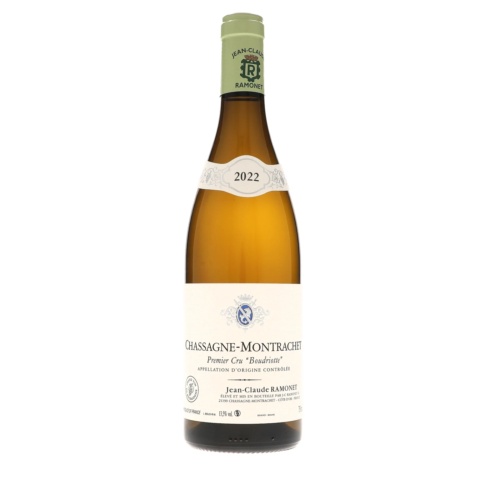 2022 Jean-Claude Ramonet, Chassagne-Montrachet Premier Cru, La Boudriotte Blanc