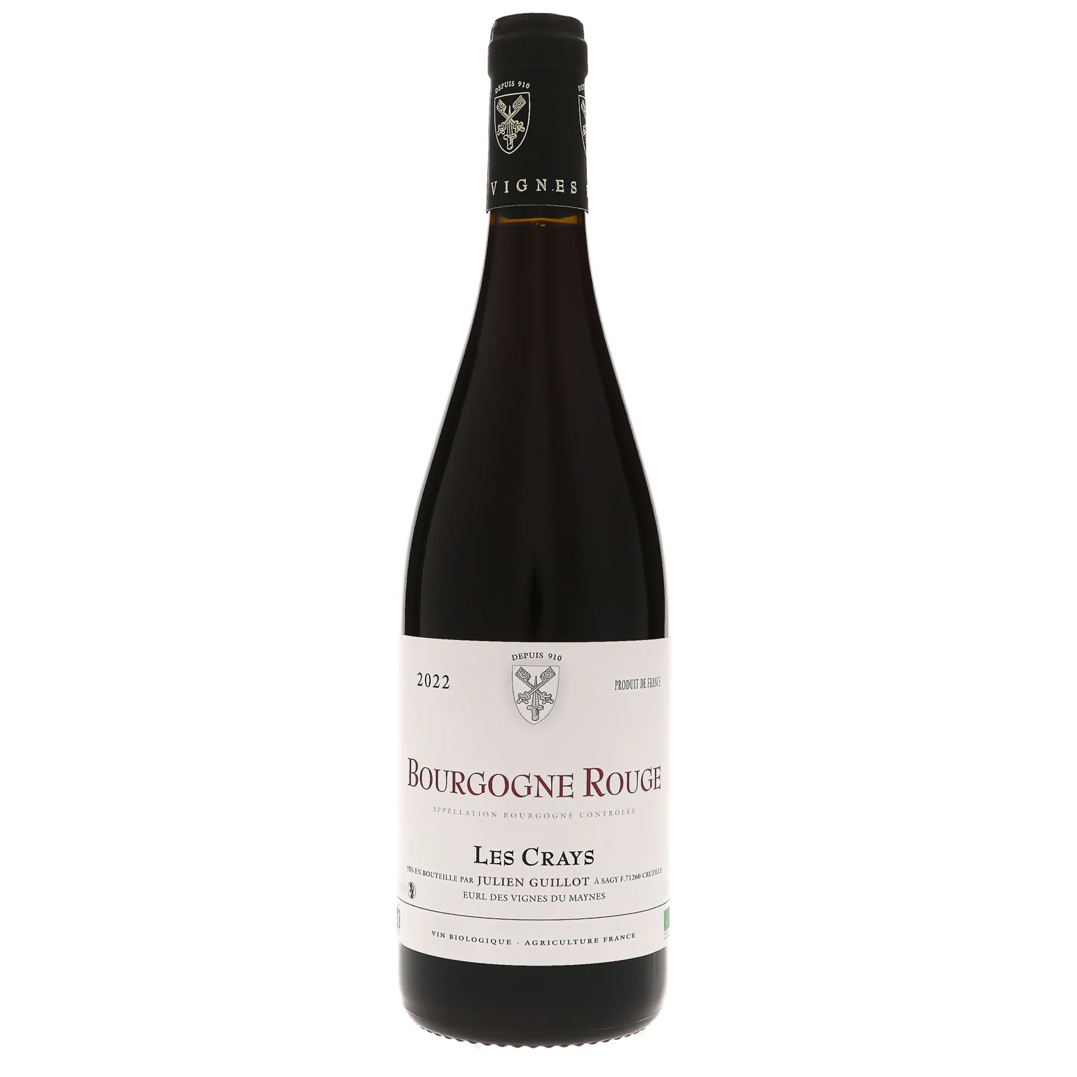 2022 Julien Guillot (Vignes du Maynes), Bourgogne, Les Crays
