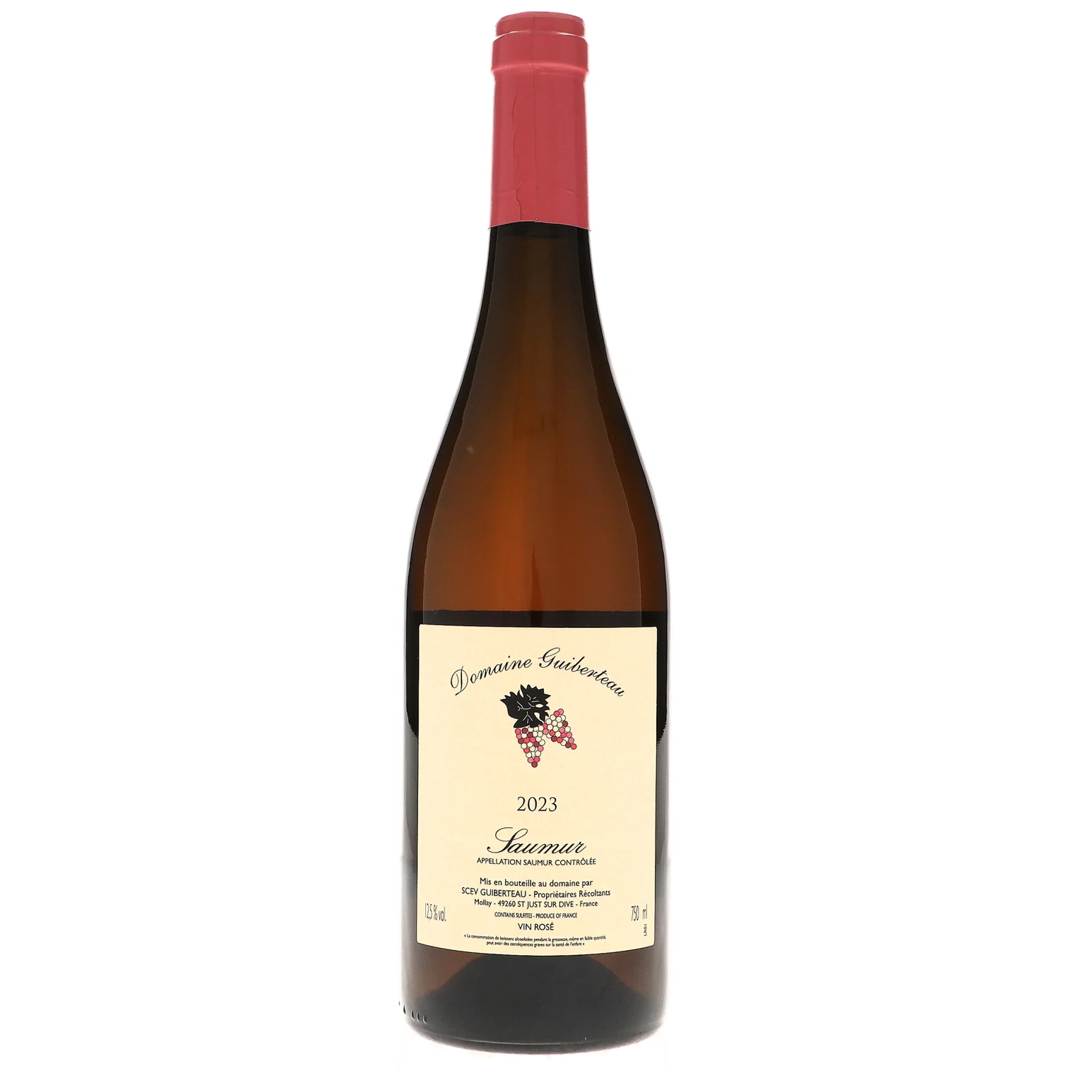 2023 Domaine Guiberteau, Saumur, Rose