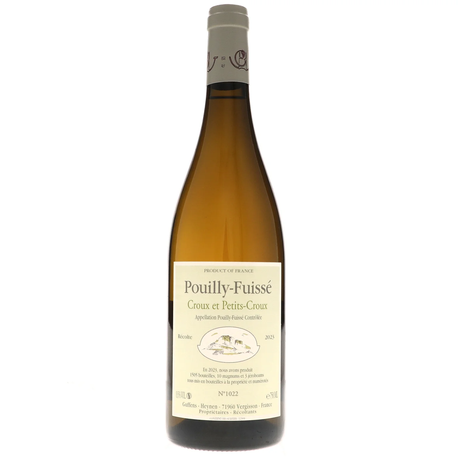 2023 Guffens-Heynen, Pouilly-Fuisse, Croux et Petits Croux