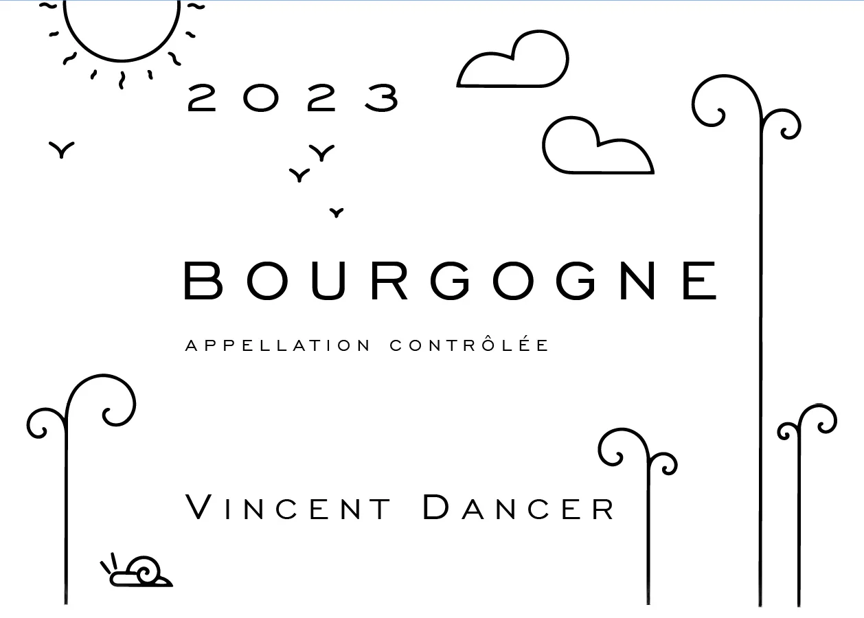 2023 Vincent Dancer, Bourgogne, Rouge