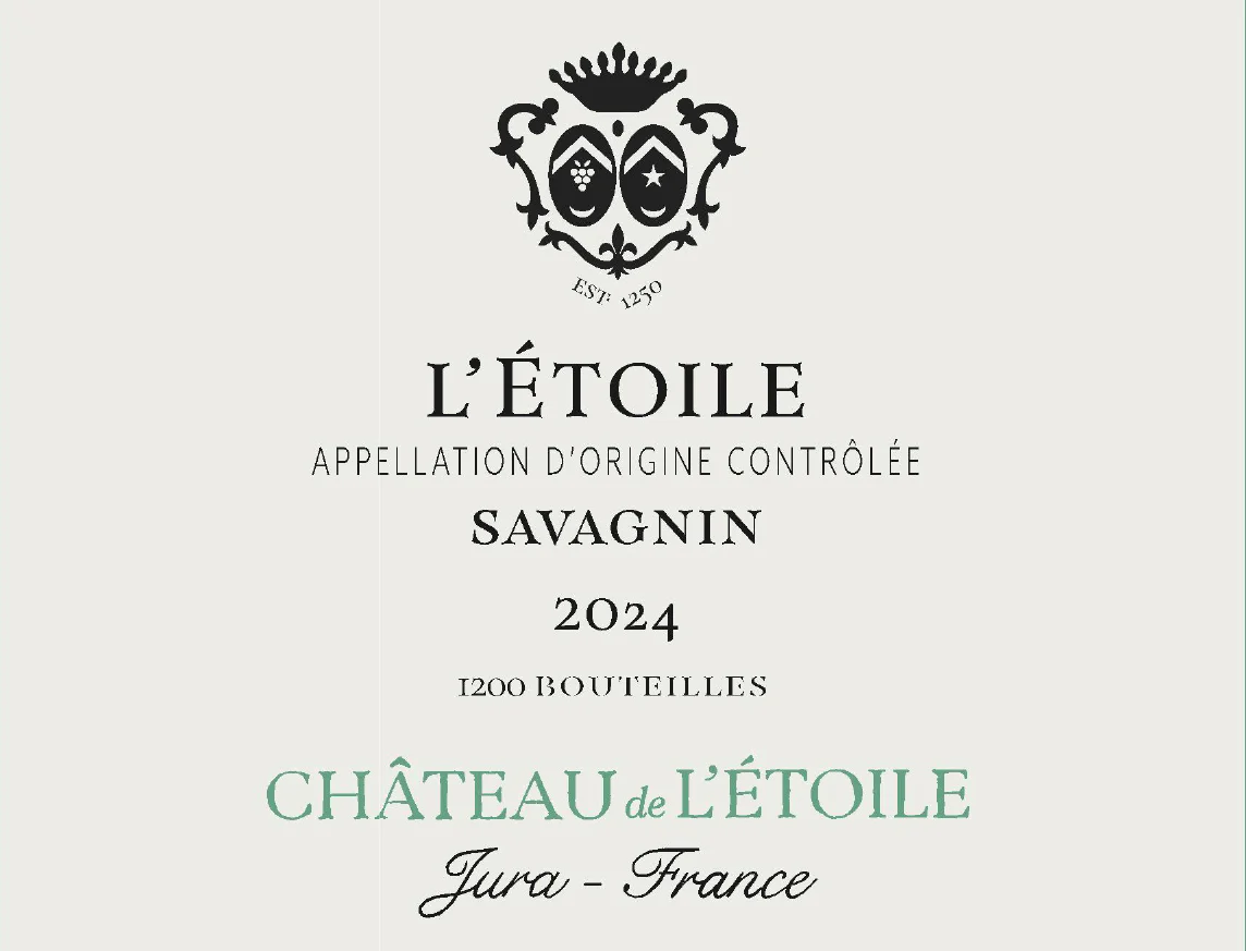 2024 Chateau de l'Etoile, L'Etoile, Savagnin