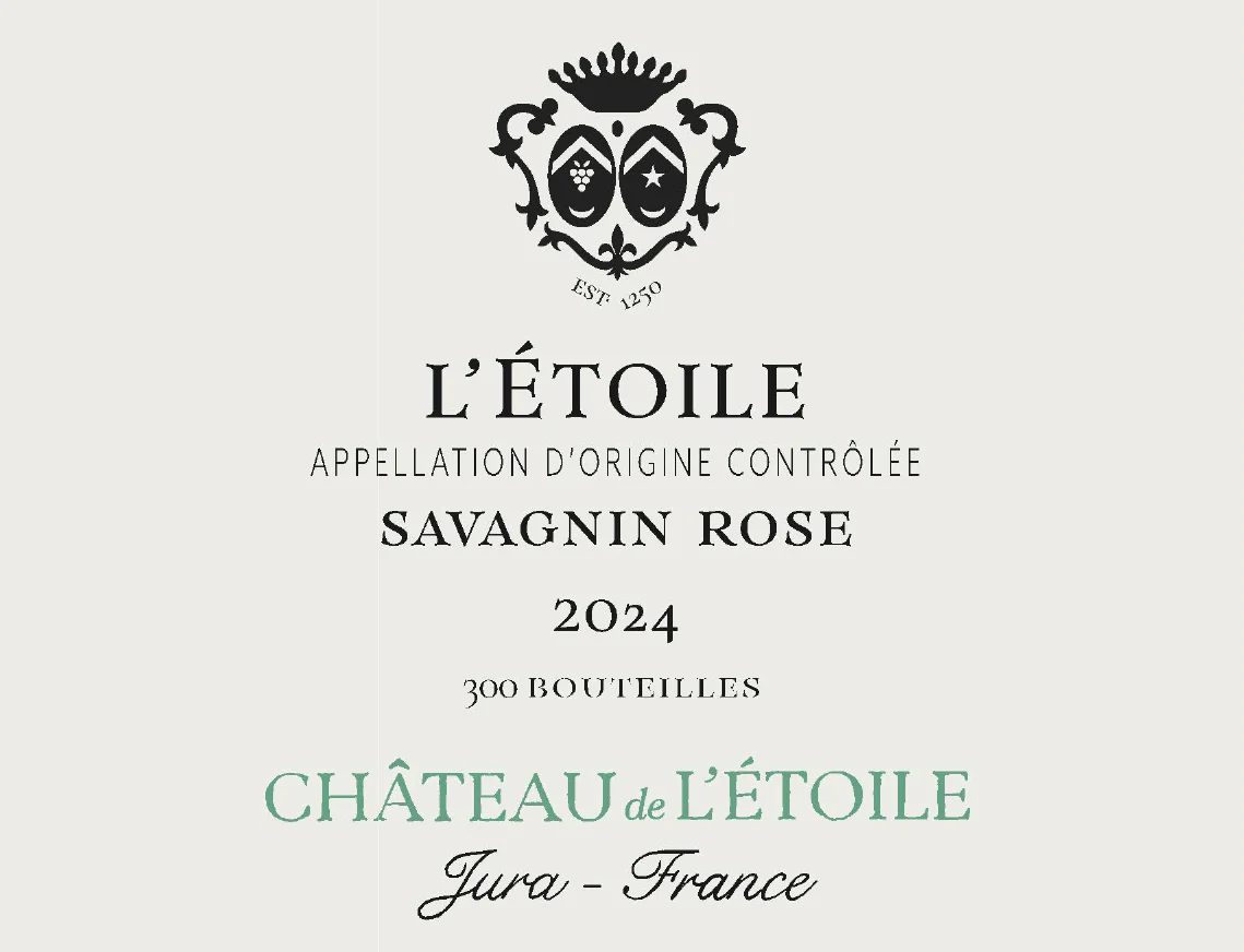 2024 Chateau de l'Etoile, L'Etoile, Savagnin Rose