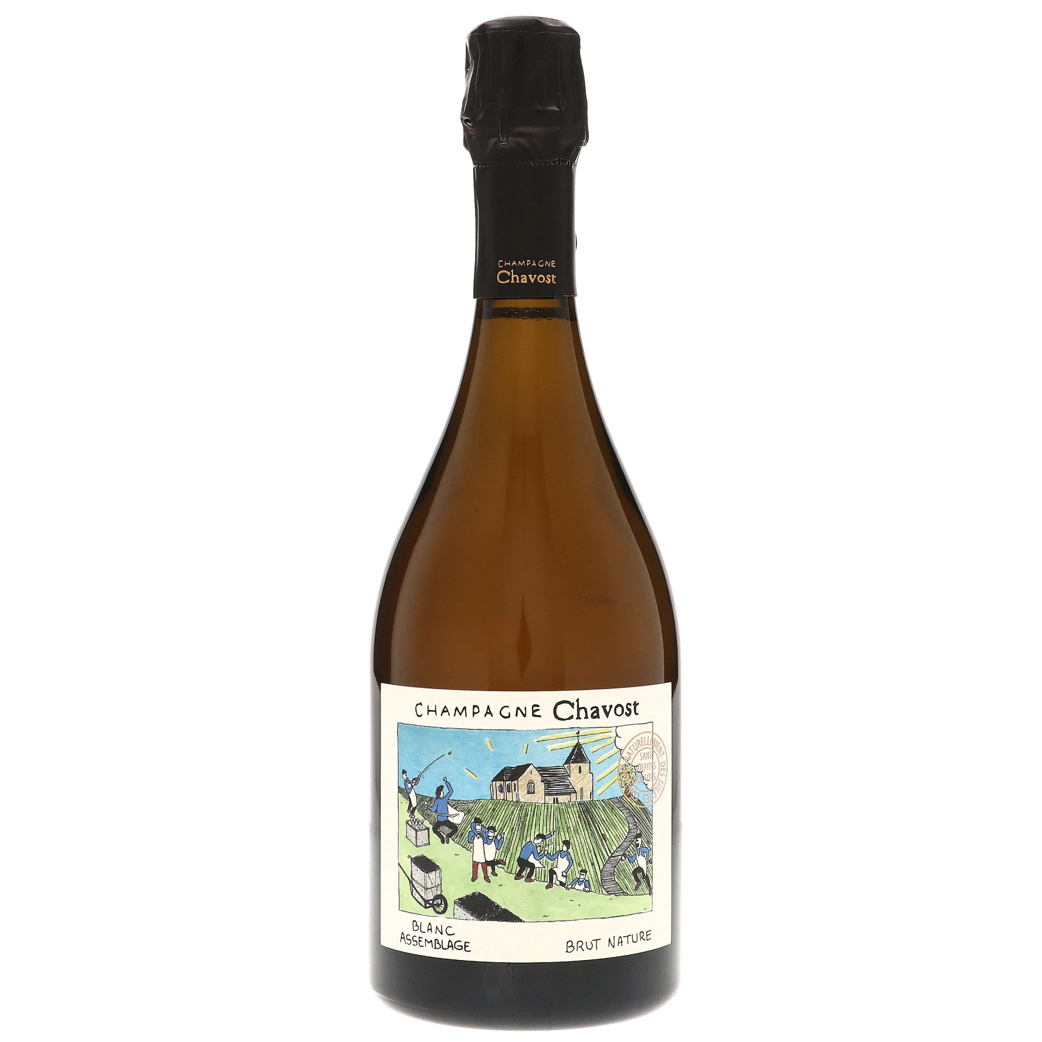 NV Chavost, Blanc d'Assemblage Brut Nature, Champagne {Disgorged 2023}