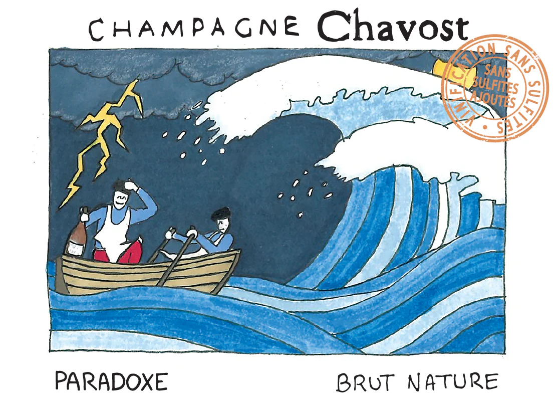 NV Chavost, Paradoxe Brut Nature, Champagne {19-23, Disgorged 2026}