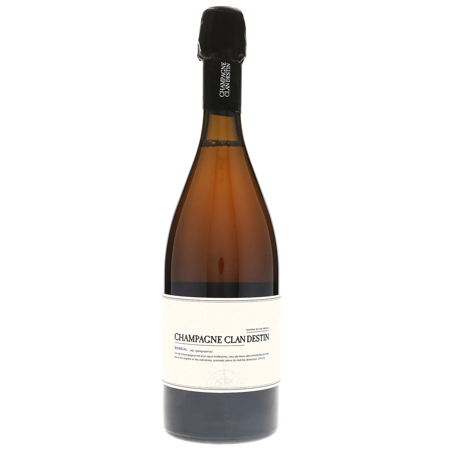 NV Clandestin, Les Semblables Boreal Brut Nature, Champagne
