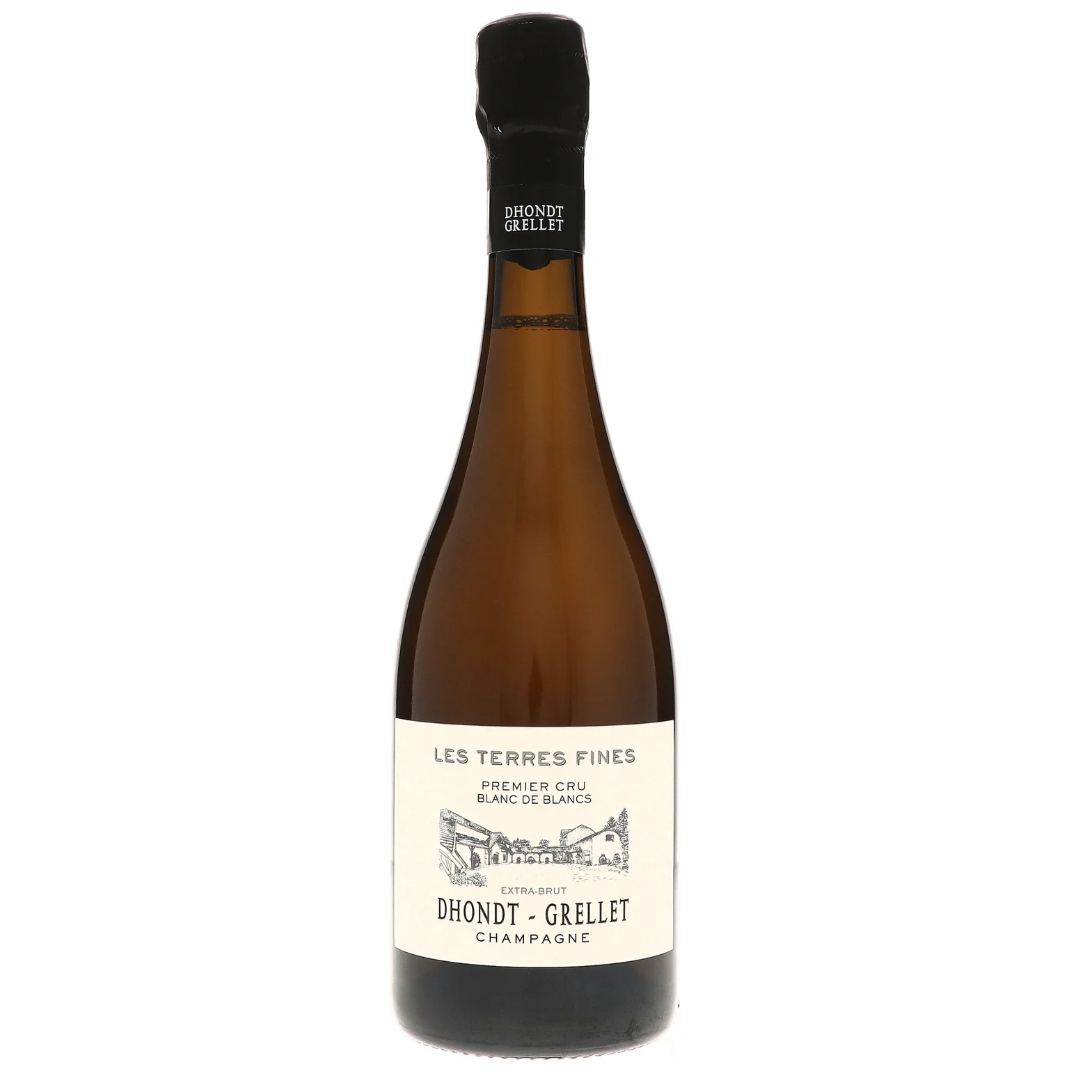 NV Dhondt Grellet, Les Terres Fines Blanc de Blancs Premier Cru {2020 Base, Disgorged 2023}