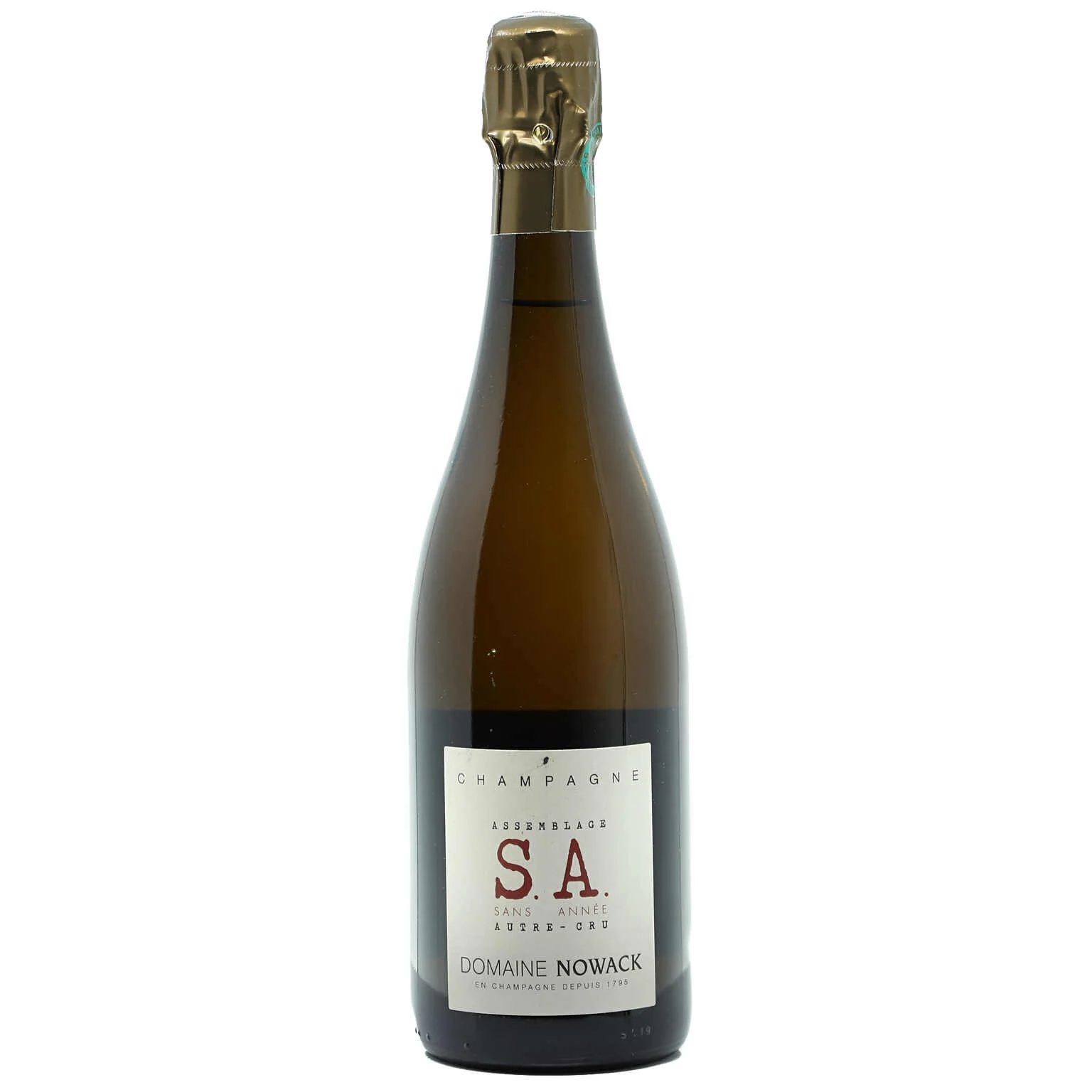 NV Domaine Nowack, Sans Annee, Champagne {2019 Base}