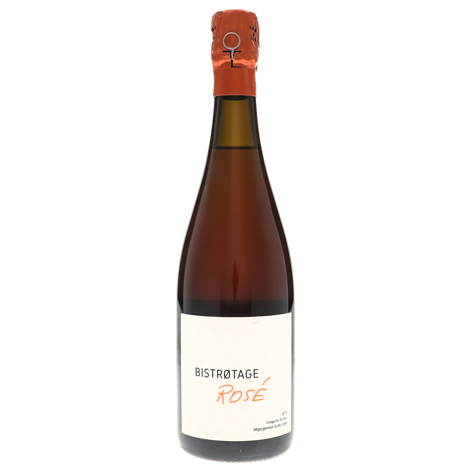 NV Francoise Martinot {Charles Dufour}, Bistrotage B.11 Rose Extra Brut {Disgorged 2018}