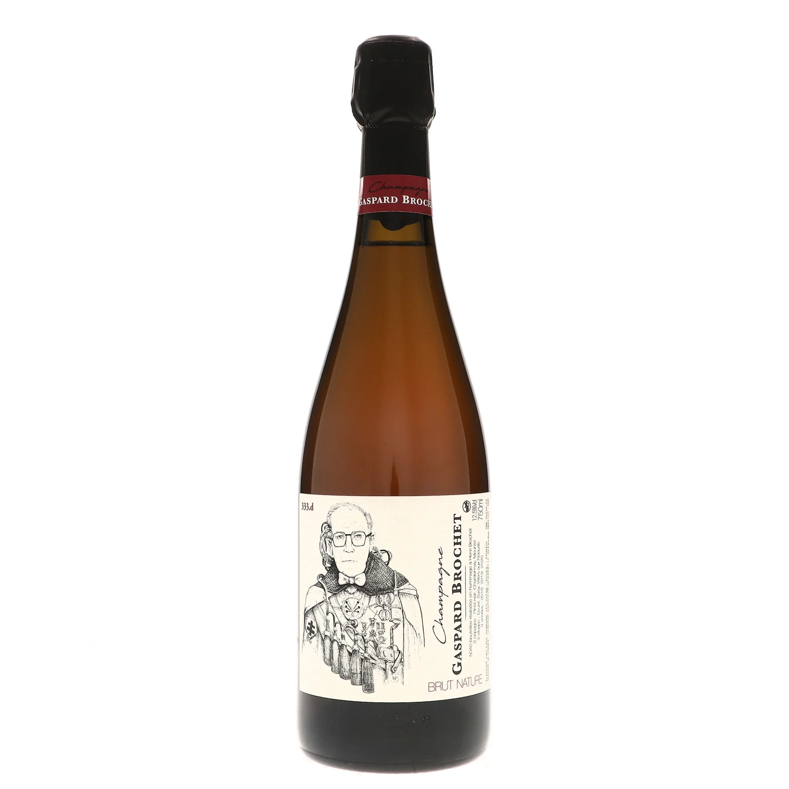 NV Gaspard Brochet, 333.d Brut Nature, Champagne