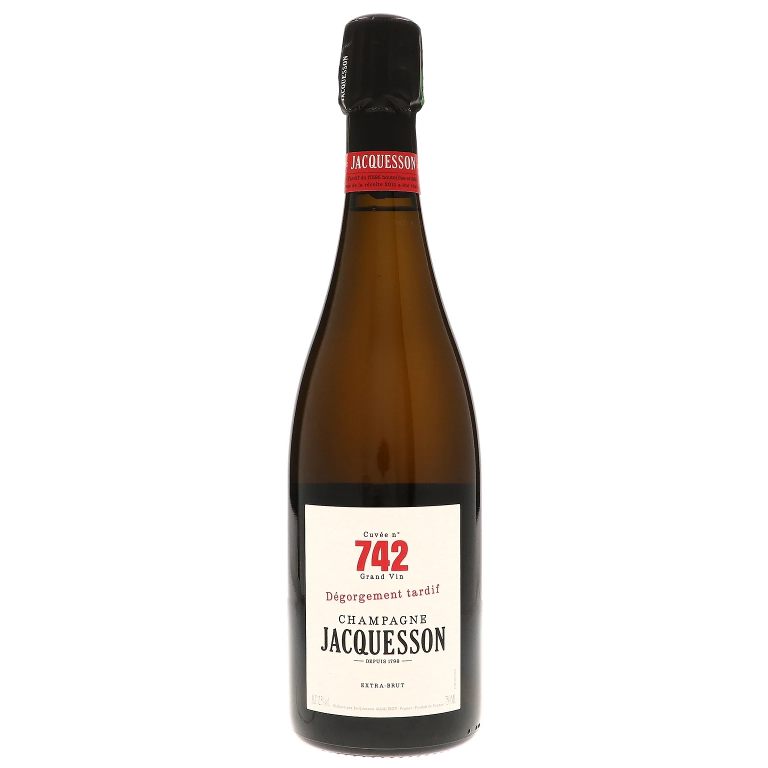 NV Jacquesson, Cuvee 742 Degorgement Tardif, Champagne