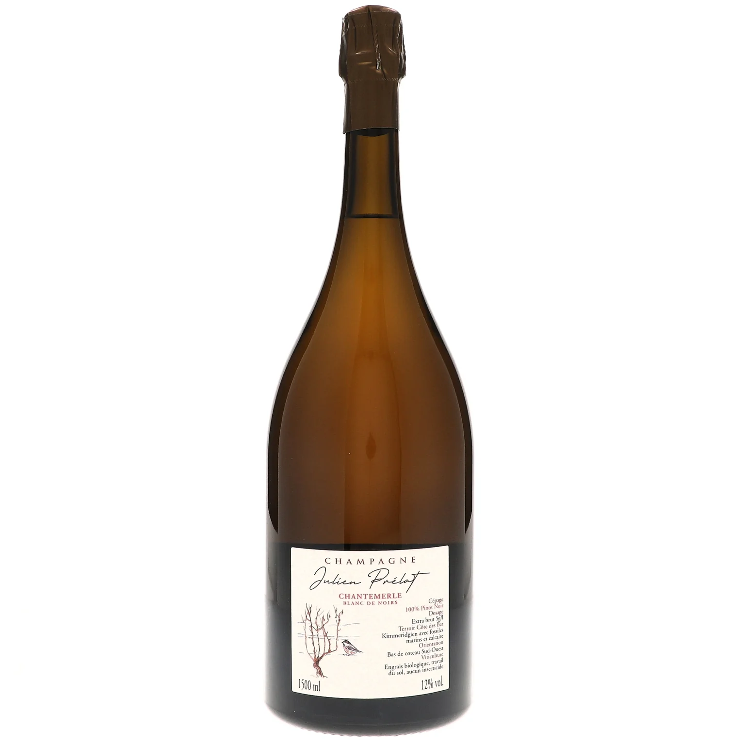 NV Julien Prelat, Chantemerle Blanc de Noirs Extra Brut, Champagne 1.5L