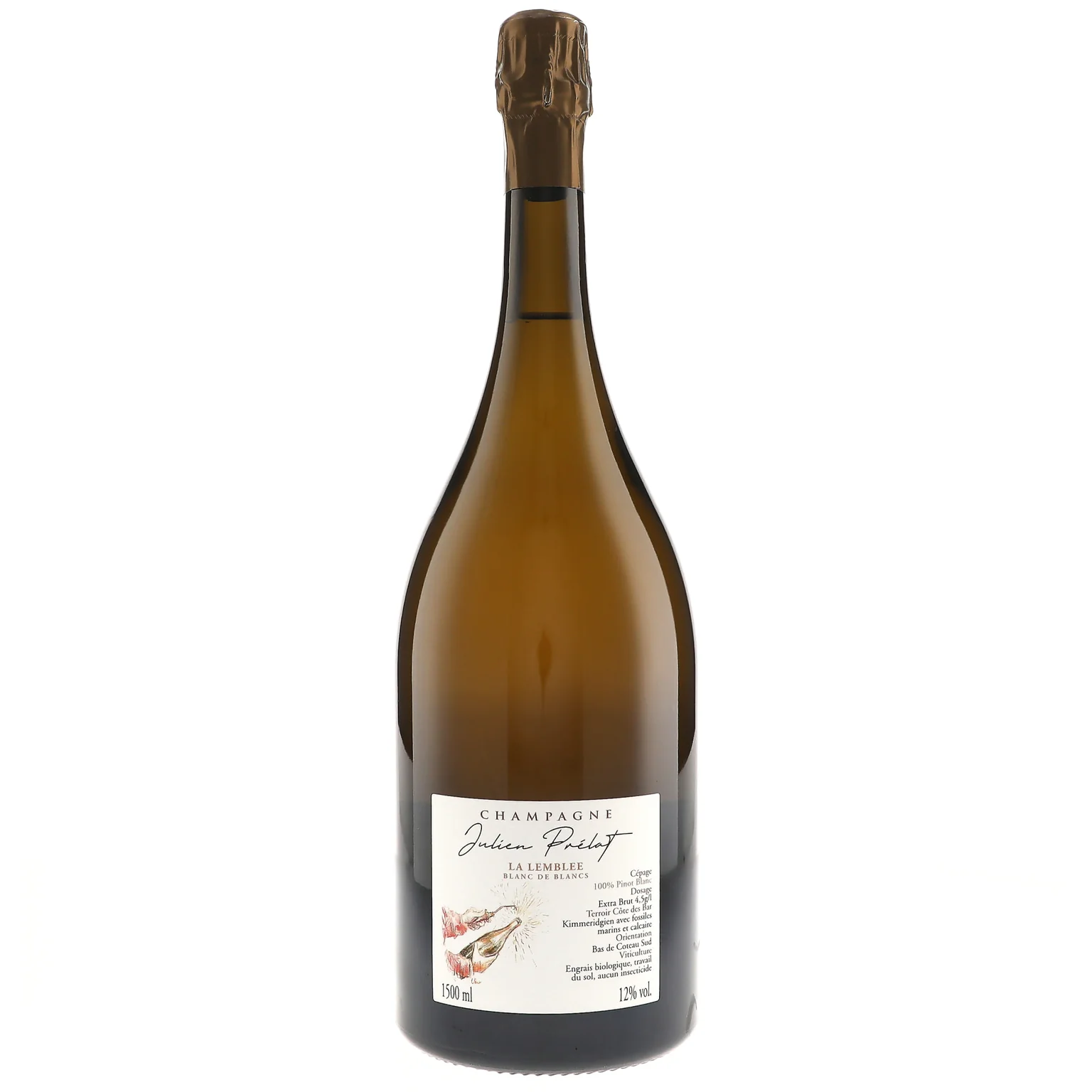 NV Julien Prelat, La Lemblee Blanc de Blancs, Champagne 1.5L