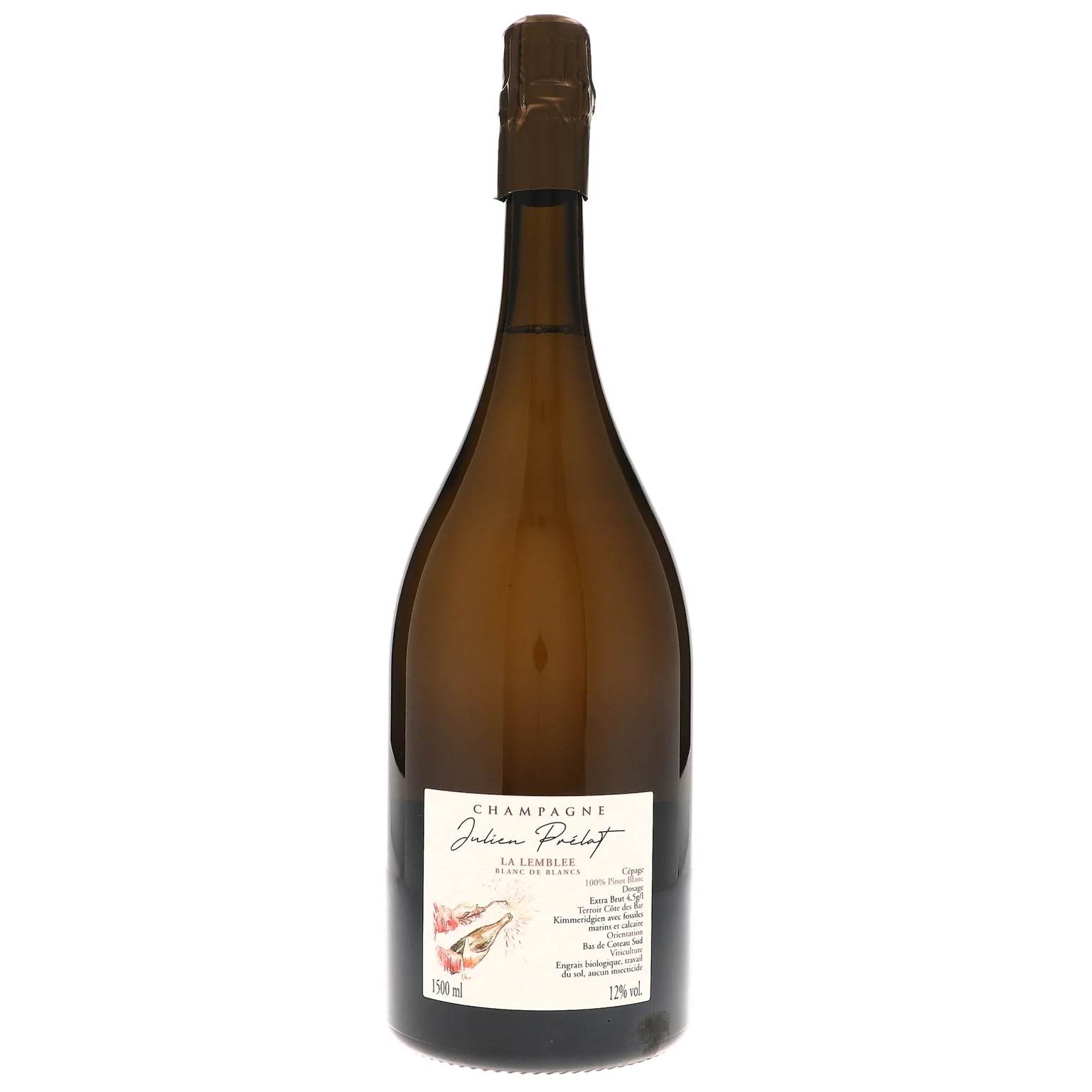 NV Julien Prelat, La Lemblee Blanc de Blancs, Champagne 1.5L {Disgorged 2022}