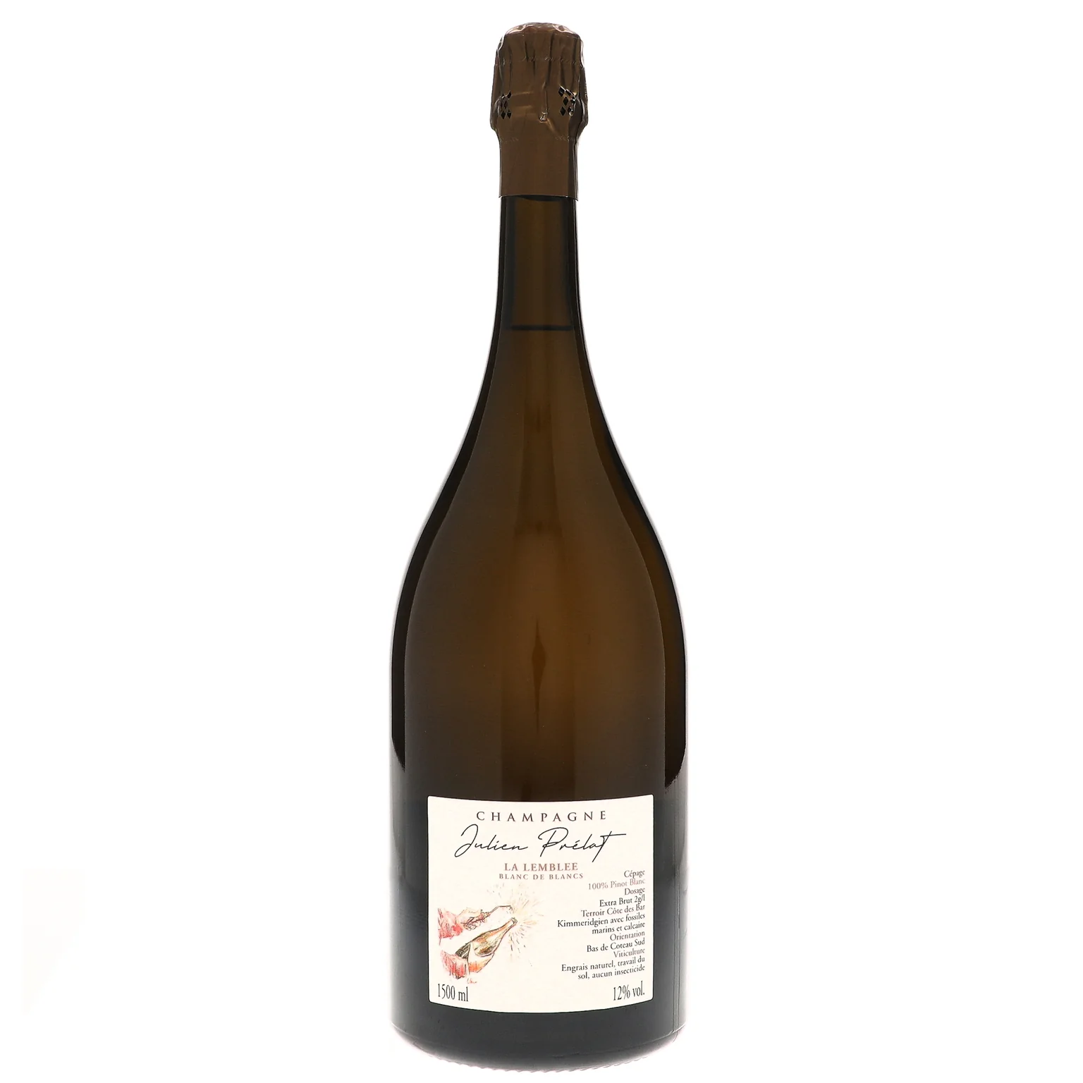 NV Julien Prelat, La Lemblee Blanc de Blancs, Champagne 1.5L {2019 Base}