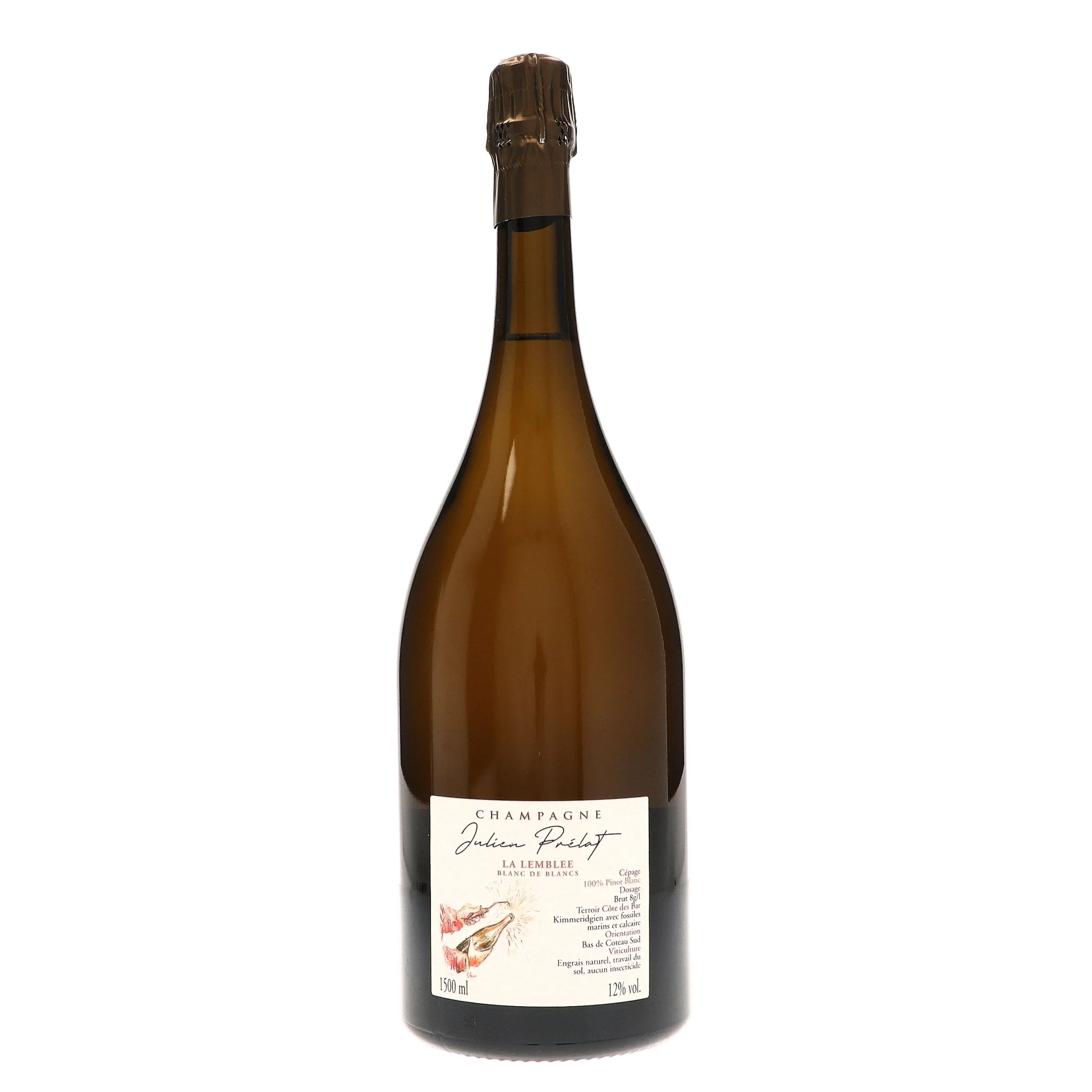 NV Julien Prelat, La Lemblee Blanc de Blancs, Champagne 1.5L {2020 Base}