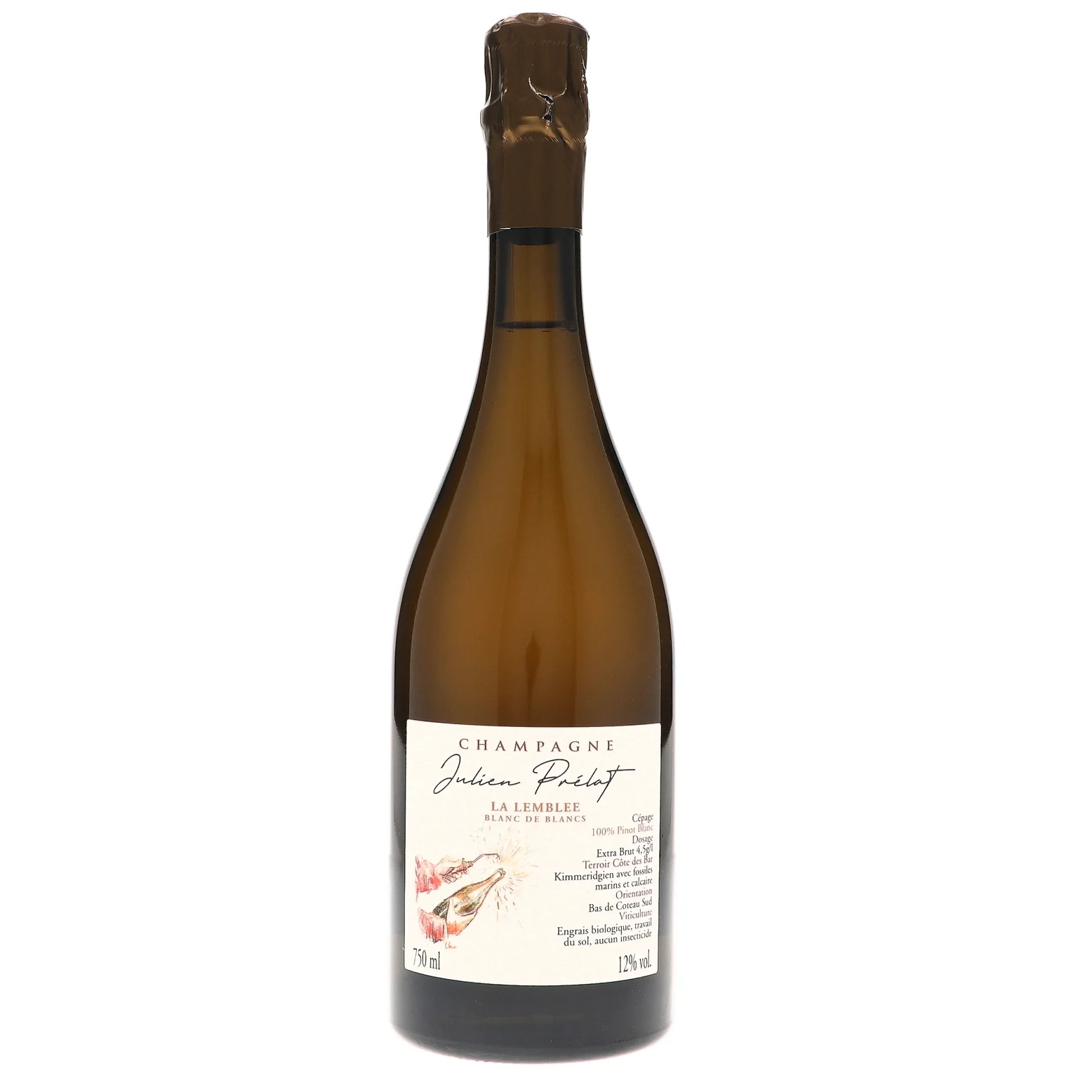 NV Julien Prelat, La Lemblee Blanc de Blancs, Champagne