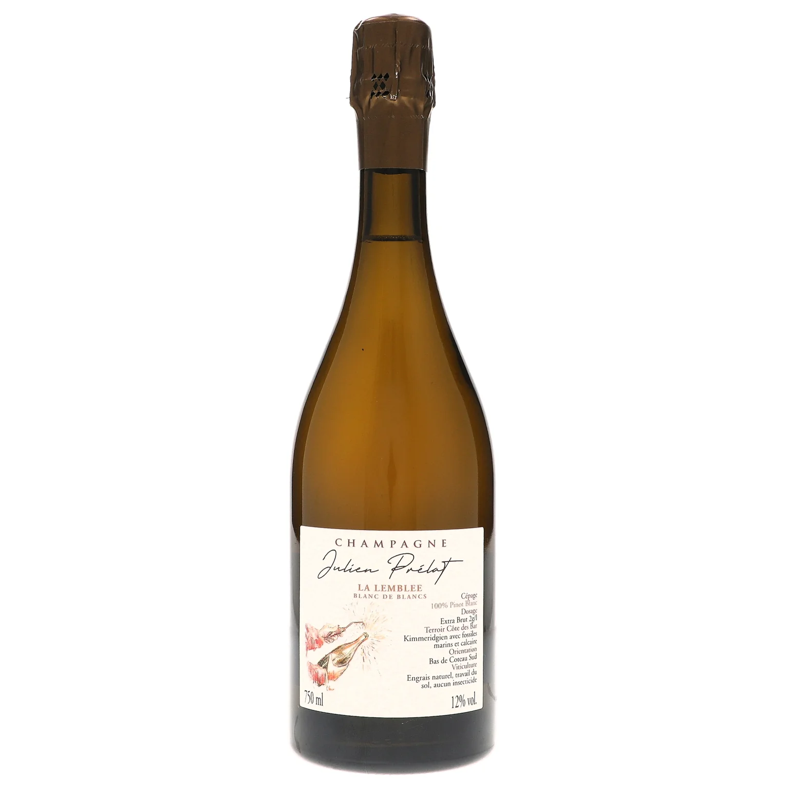 NV Julien Prelat, La Lemblee Blanc de Blancs, Champagne {2019 Base}