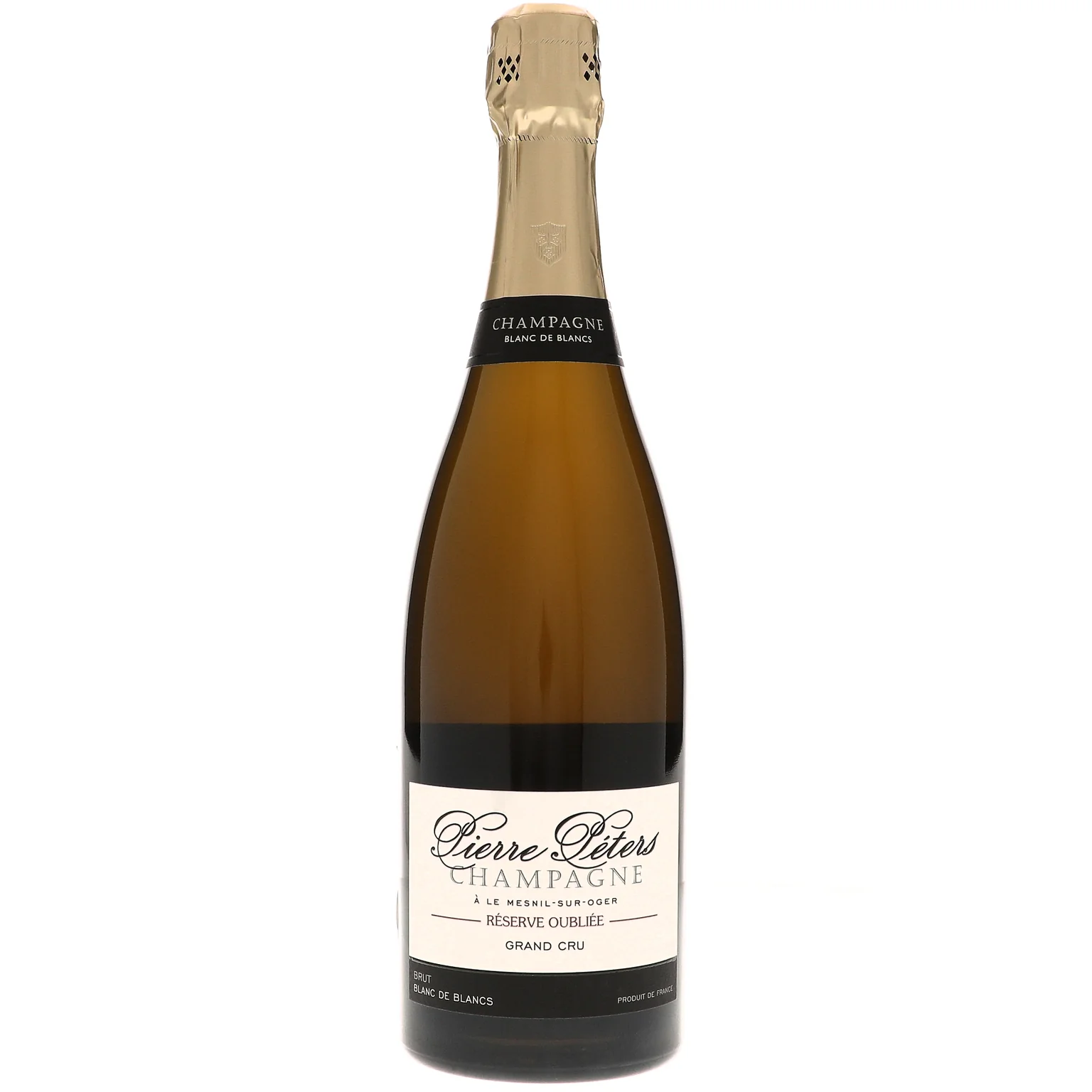 NV Pierre Peters, Reserve Oubliee Blanc de Blancs Grand Cru, Le Mesnil-sur-Oger {Base 2016, Disgorged 2022}