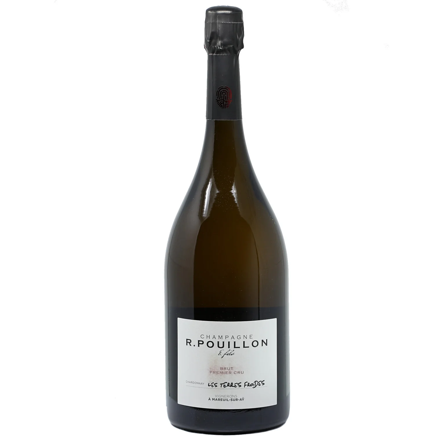 NV R. Pouillon & Fils, Les Terres Froides Chardonnay Brut Premier Cru, Champagne 1.5L