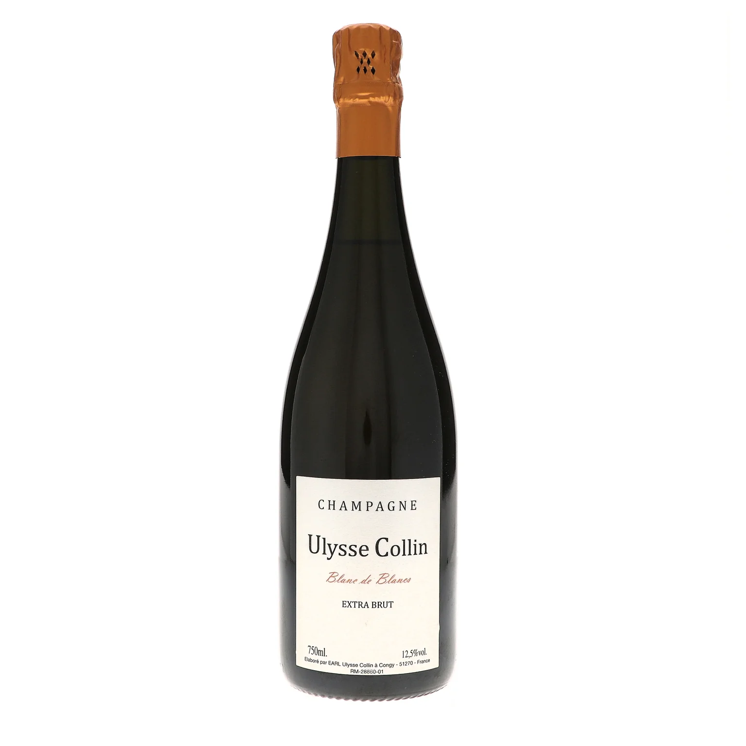NV Ulysse Collin, Blanc de Blancs Extra Brut, Champagne Base 2005 {Disgorged 2008}