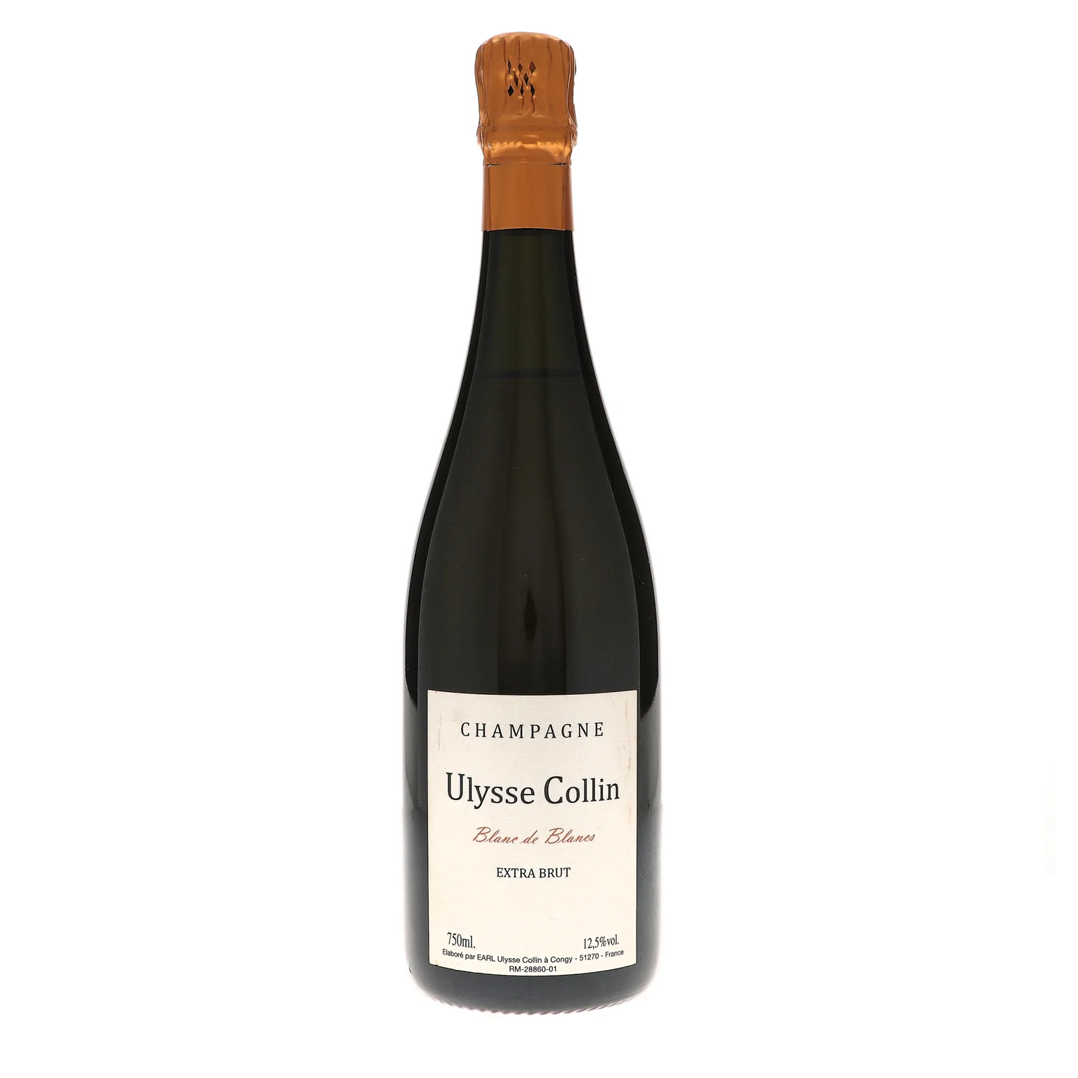 NV Ulysse Collin, Blanc de Blancs Extra Brut, Champagne Base 2005 {Disgorged 2009}