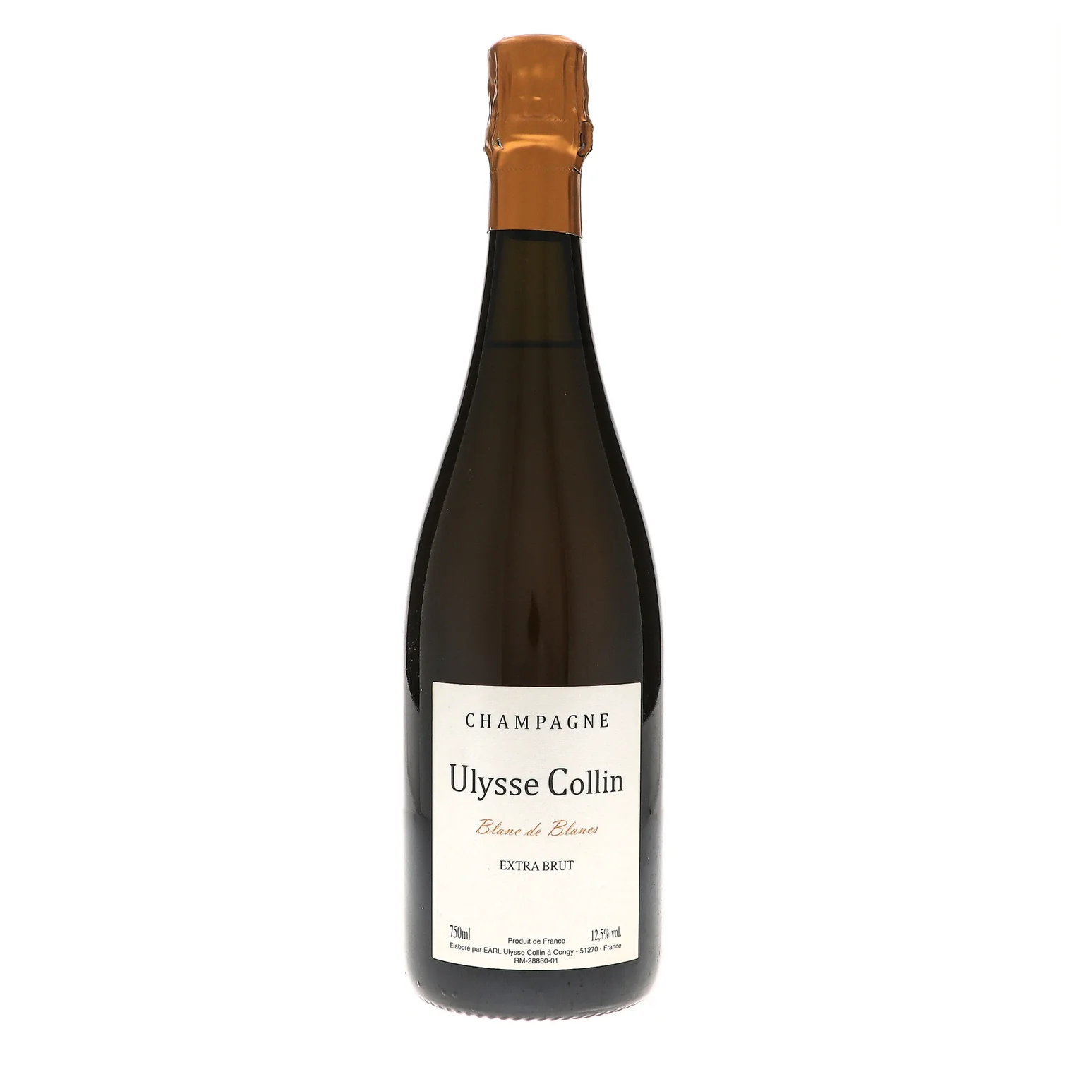 NV Ulysse Collin, Blanc de Blancs Extra Brut, Champagne Base 2007 {Disgorged 2011}