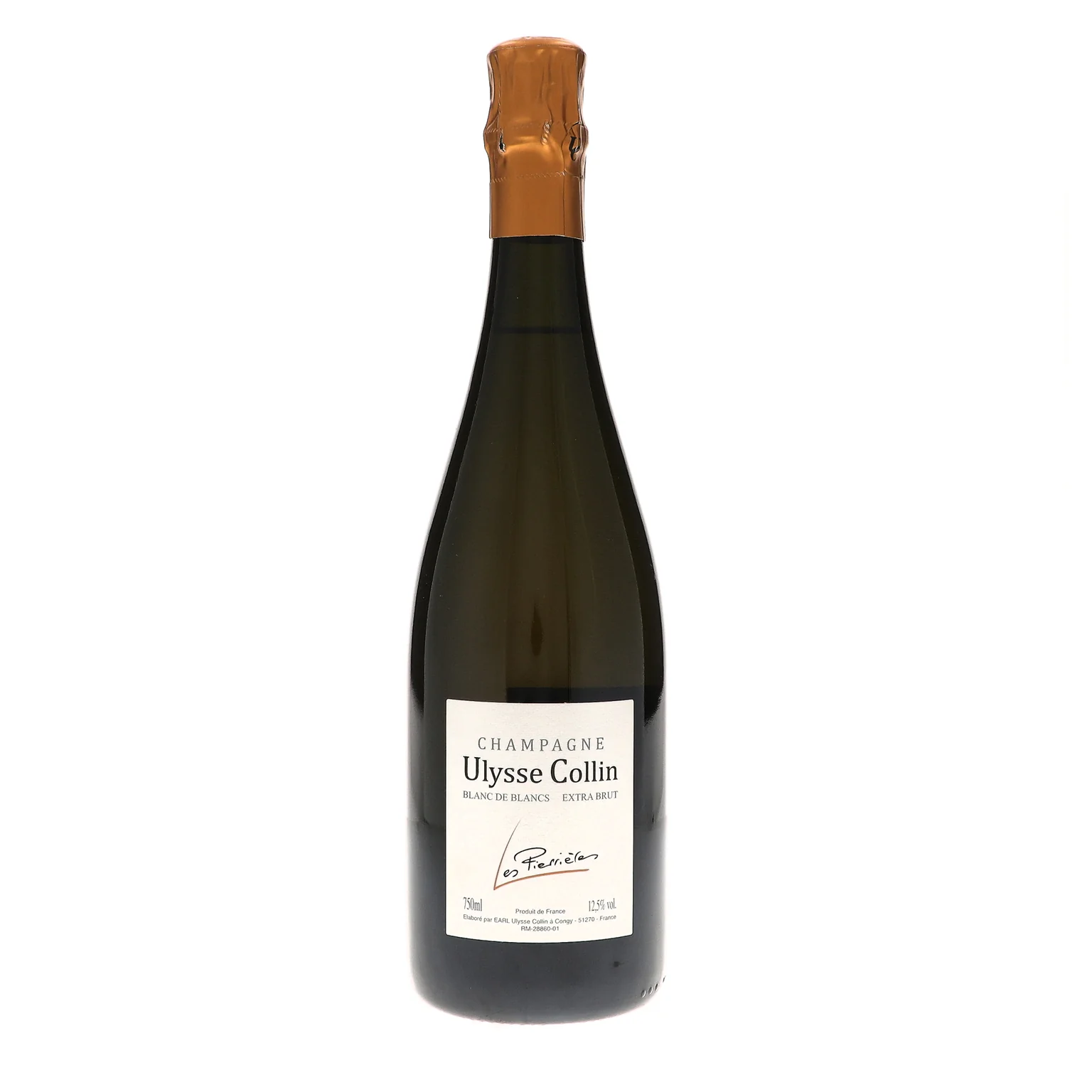 NV Ulysse Collin, Les Pierrieres Blanc de Blancs Extra Brut, Champagne Base 2010 {Disgorged 2014}