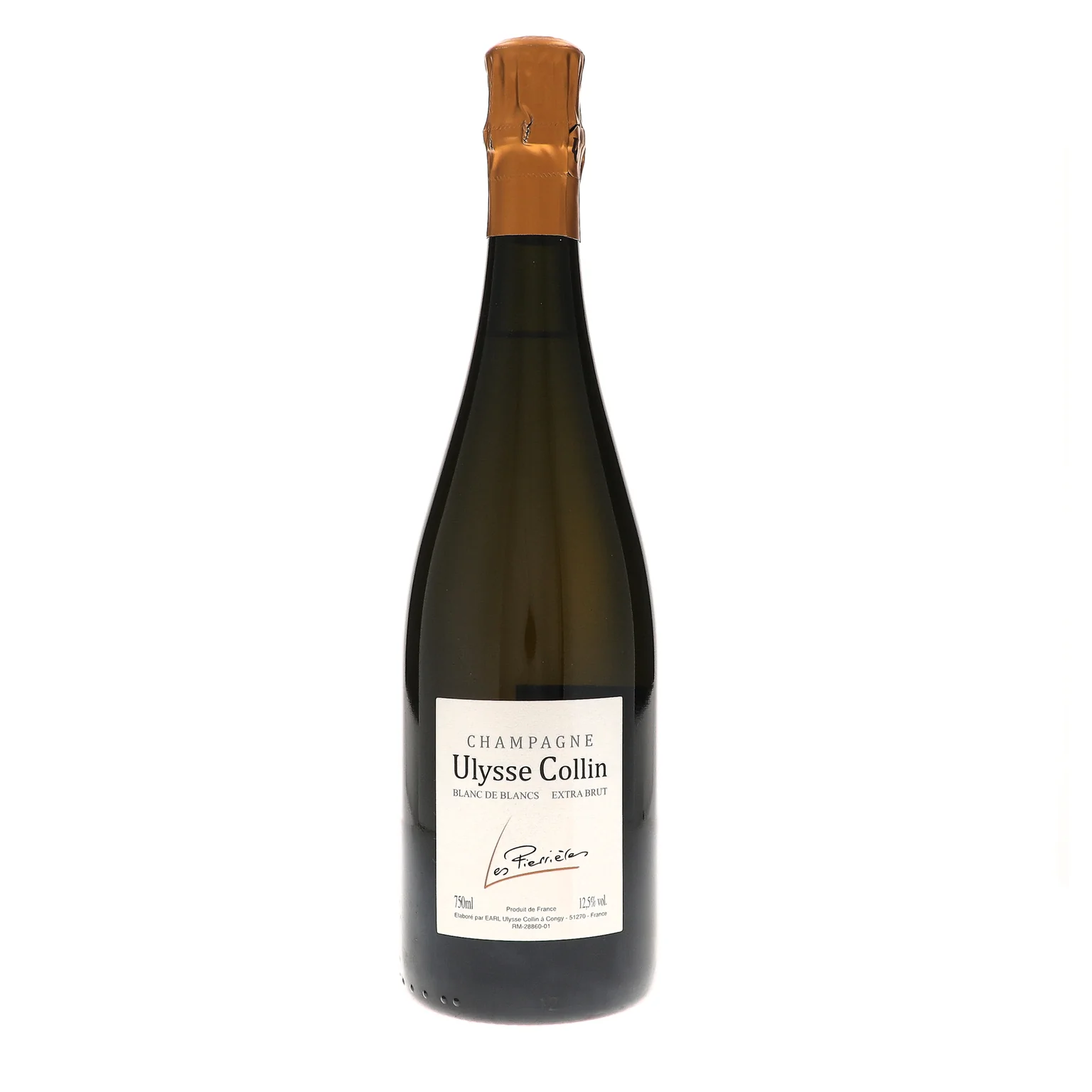 NV Ulysse Collin, Les Pierrieres Blanc de Blancs Extra Brut, Champagne Base 2010 {Disgorged 2014}